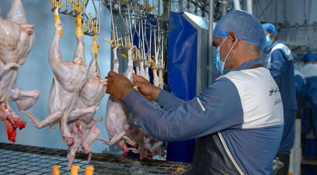 Poultry processing facility
